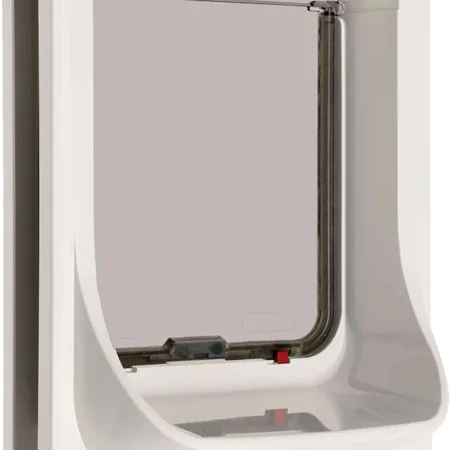 Ani Mate Electromagnetic Door White; Clear Small Dog Large Cat