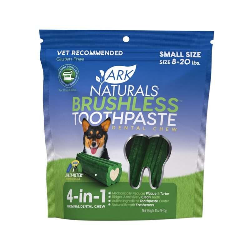 Ark Naturals BreathLess Brushless Toothpaste Small To Medium Dog Chews