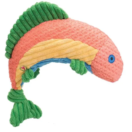 Hugglehounds Dog Knottie Rainbow Trout Large