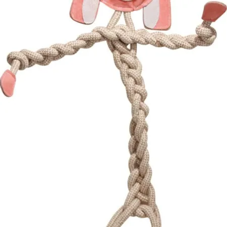 Hugglehounds Dog Bitsy Bunny Rope Knottie Large