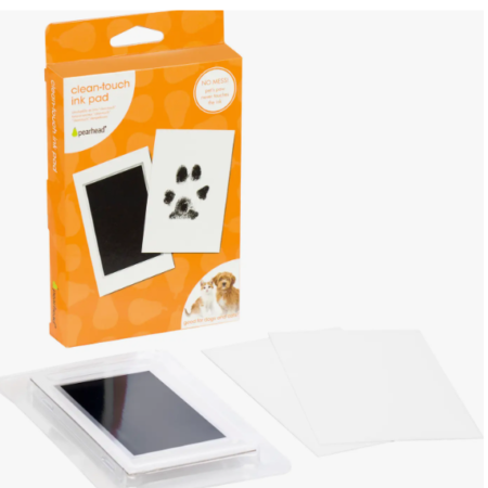 Pet Pawprint Ink Pad - Clean-Touch Black