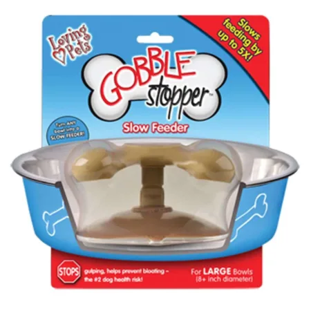 Loving Pets Gobblestopper Slow Feeder Medium 6 in - 8 in