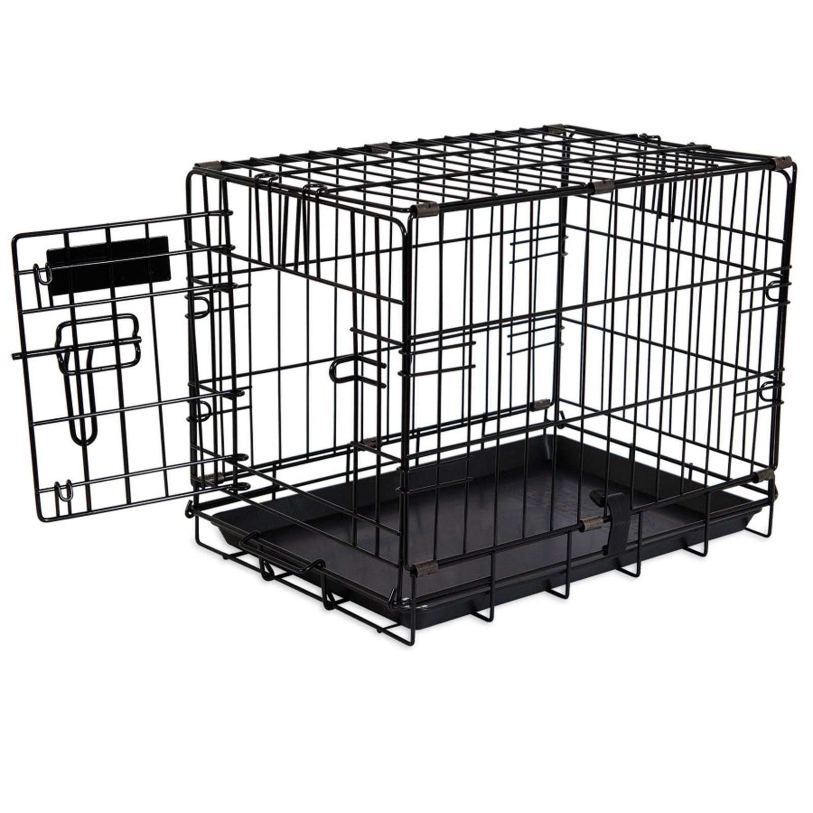 Petmate 2 Door Training Retreat Dog Kennel Black 1ea/19 in Dex's Doghouse