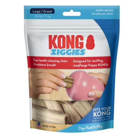 KONG Stuff'N Ziggies Puppy Treat 1ea/8 oz 6 ct LG