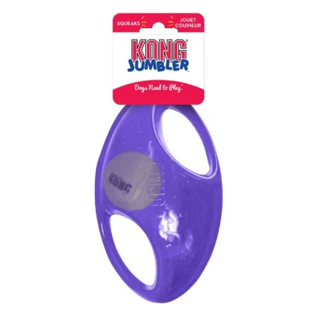 KONG Jumbler Dog Toy Football Assorted 1ea/MD/LG