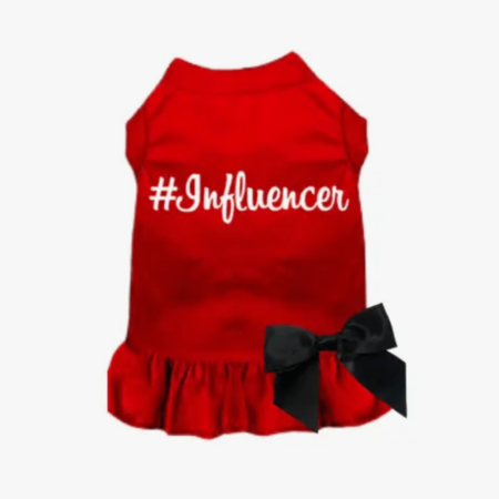 Bark 5th Avenue Red Influencer Dress
