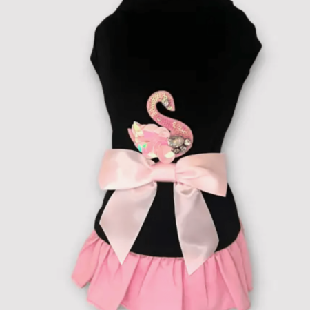 Bark 5th Avenue Swan Princess Dog Dress