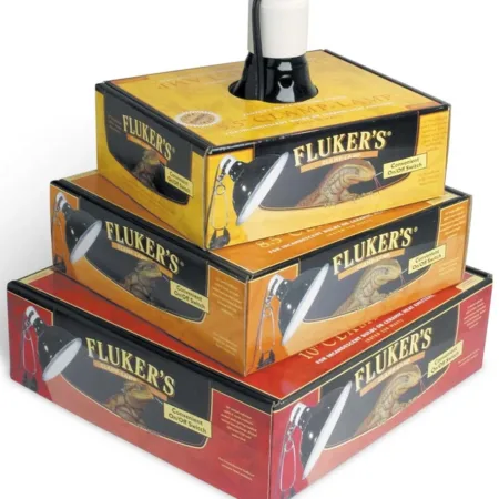 Flukers Repta-Clamp Lamp with Switch Black 5.5 in