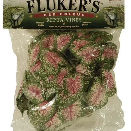 Flukers Red Coleus Repta-Vines Green; Red 6 ft