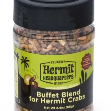 Flukers Hermit Crab Buffet Blend Dry Food 2.4 oz