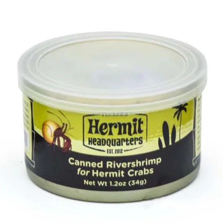 Flukers Hermit Crab Canned River Shrimp Wet Food 1.2 oz